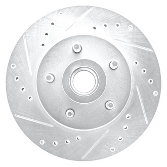 DFC® - Premium Drilled and Slotted Front Driver Side Brake Rotor