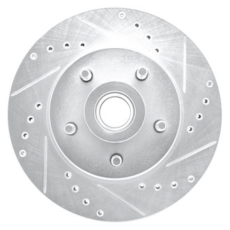 DFC® - Premium Drilled and Slotted Front Passenger Side Brake Rotor