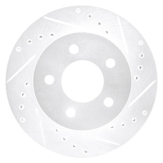 DFC® - Premium Drilled and Slotted Front Passenger Side Brake Rotor