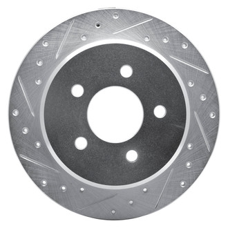 DFC® - Premium Drilled and Slotted Rear Driver Side Brake Rotor