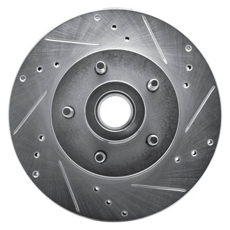 DFC® - Premium Drilled and Slotted Front Driver Side Brake Rotor