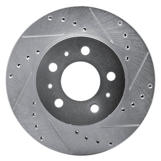 DFC® - Premium Drilled and Slotted Front Driver Side Brake Rotor