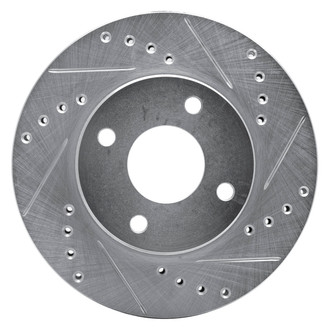 DFC® - Premium Drilled and Slotted Front Passenger Side Brake Rotor