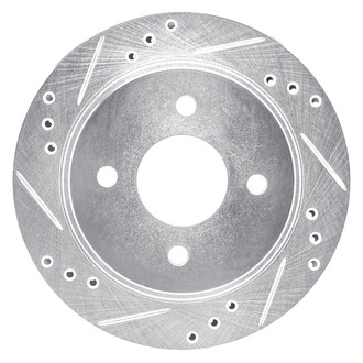 DFC® - Premium Drilled and Slotted Rear Driver Side Brake Rotor