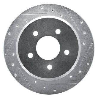 DFC® - Premium Drilled and Slotted Rear Passenger Side Brake Rotor