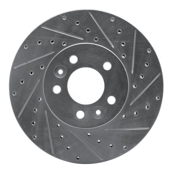 DFC® - Premium Drilled and Slotted Front Brake Rotor