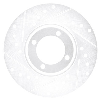 DFC® - Premium Drilled and Slotted Front Driver Side Brake Rotor