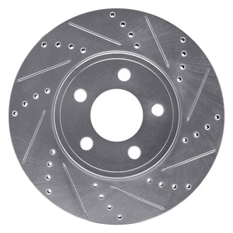 DFC® - Premium Drilled and Slotted Front Passenger Side Brake Rotor