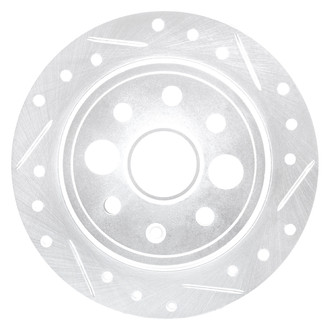 DFC® - Premium Drilled and Slotted Rear Passenger Side Brake Rotor