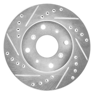 DFC® - Premium Drilled and Slotted Front Driver Side Brake Rotor