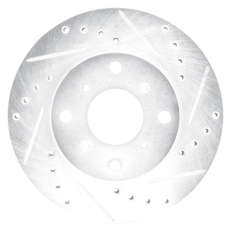 DFC® - Premium Drilled and Slotted Front Passenger Side Brake Rotor