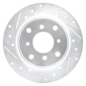 DFC® - Premium Drilled and Slotted Rear Driver Side Brake Rotor