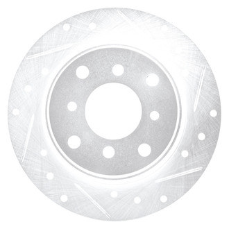 DFC® - Premium Drilled and Slotted Rear Passenger Side Brake Rotor