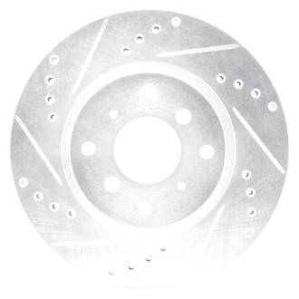 DFC® - Premium Drilled and Slotted Front Driver Side Brake Rotor