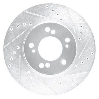 DFC® - Premium Drilled and Slotted Front Passenger Side Brake Rotor
