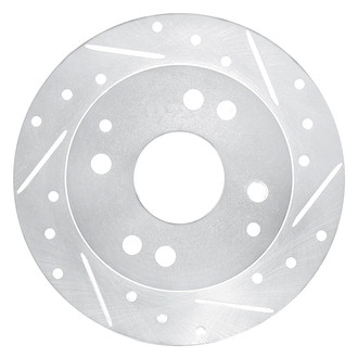 DFC® - Premium Drilled and Slotted Rear Passenger Side Brake Rotor