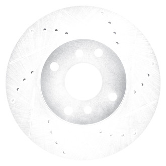 DFC® - Premium Drilled and Slotted Front Passenger Side Brake Rotor