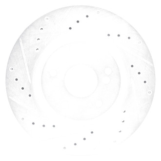 DFC® - Premium Drilled and Slotted Rear Driver Side Brake Rotor