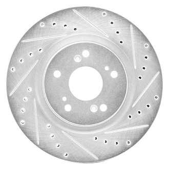 DFC® - Premium Drilled and Slotted Rear Passenger Side Brake Rotor