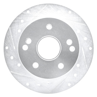 DFC® - Premium Drilled and Slotted Rear Driver Side Brake Rotor