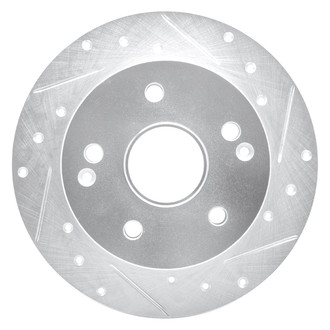 DFC® - Premium Drilled and Slotted Rear Passenger Side Brake Rotor