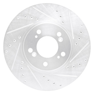 DFC® - Premium Drilled and Slotted Front Passenger Side Brake Rotor