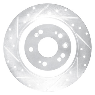 DFC® - Premium Drilled and Slotted Rear Driver Side Brake Rotor