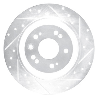 DFC® - Premium Drilled and Slotted Rear Passenger Side Brake Rotor