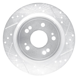 DFC® - Premium Drilled and Slotted Rear Passenger Side Brake Rotor