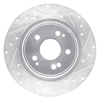 DFC® - Premium Drilled and Slotted Rear Passenger Side Brake Rotor