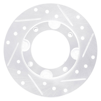 DFC® - Premium Drilled and Slotted Front Passenger Side Brake Rotor