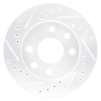 DFC® - Premium Drilled and Slotted Front Driver Side Brake Rotor