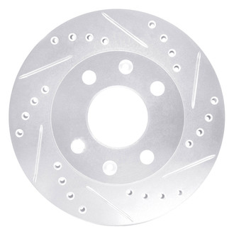 DFC® - Premium Drilled and Slotted Front Passenger Side Brake Rotor
