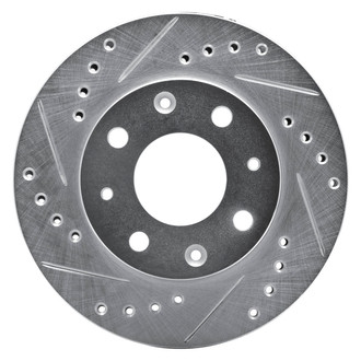 DFC® - Premium Drilled and Slotted Front Brake Rotor