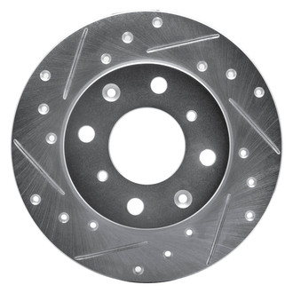 DFC® - Premium Drilled and Slotted Front Brake Rotor