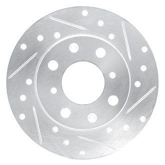 DFC® - Premium Drilled and Slotted Front Passenger Side Brake Rotor