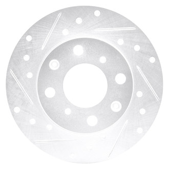 DFC® - Premium Drilled and Slotted Front Driver Side Brake Rotor