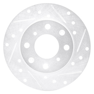 DFC® - Premium Drilled and Slotted Front Passenger Side Brake Rotor