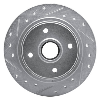 DFC® - Premium Drilled and Slotted Rear Driver Side Brake Rotor