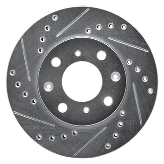 DFC® - Premium Drilled and Slotted Front Driver Side Brake Rotor