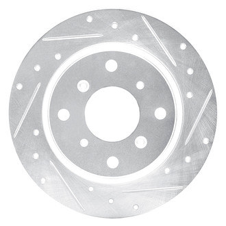 DFC® - Premium Drilled and Slotted Rear Passenger Side Brake Rotor