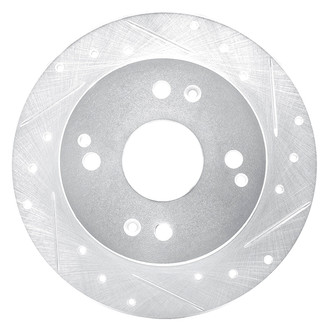 DFC® - Premium Drilled and Slotted Rear Passenger Side Brake Rotor