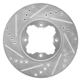 DFC® - Premium Drilled and Slotted Front Driver Side Brake Rotor