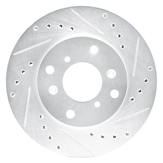 DFC® - Premium Drilled and Slotted Front Passenger Side Brake Rotor