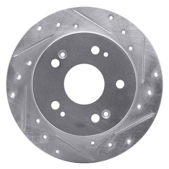 DFC® - Premium Drilled and Slotted Rear Passenger Side Brake Rotor
