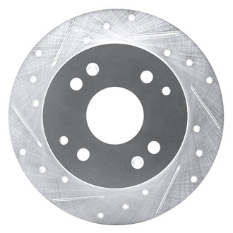 DFC® - Premium Drilled and Slotted Rear Driver Side Brake Rotor