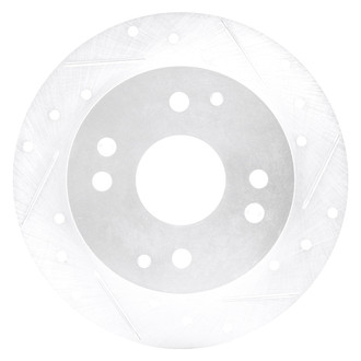 DFC® - Premium Drilled and Slotted Rear Passenger Side Brake Rotor