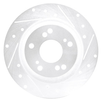 DFC® - Premium Drilled and Slotted Rear Passenger Side Brake Rotor