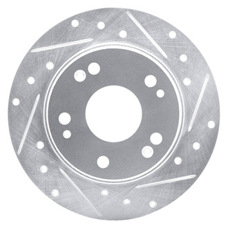 DFC® - Premium Drilled and Slotted Rear Passenger Side Brake Rotor