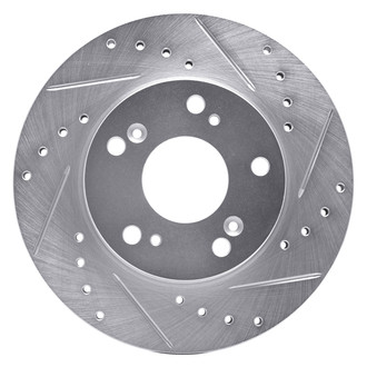 DFC® - Premium Drilled and Slotted Front Passenger Side Brake Rotor